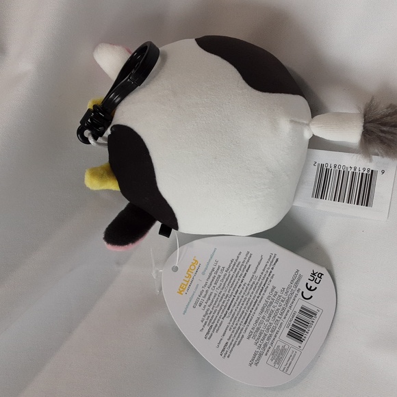 Squishmallows Cow Clips Bundle - Connor and Clover, NWT - Picture 6 of 7